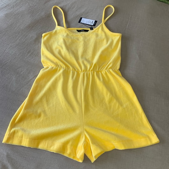 Vero Moda Pants - Yellow Vero Moda Romper